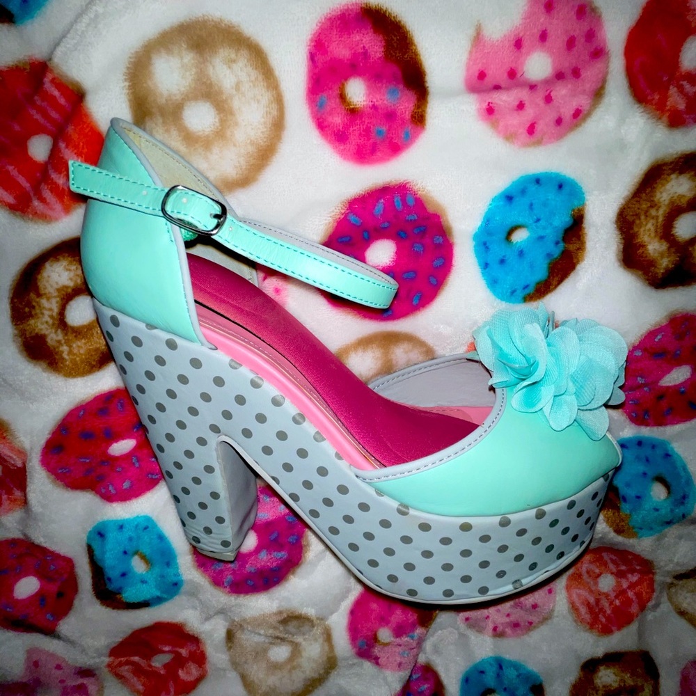 T.U.K platform heels